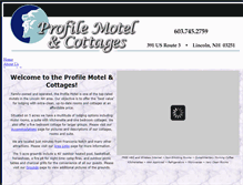 Tablet Screenshot of profilemotel.com